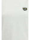 cotton t-shirt with the embroidered “wild tiger”