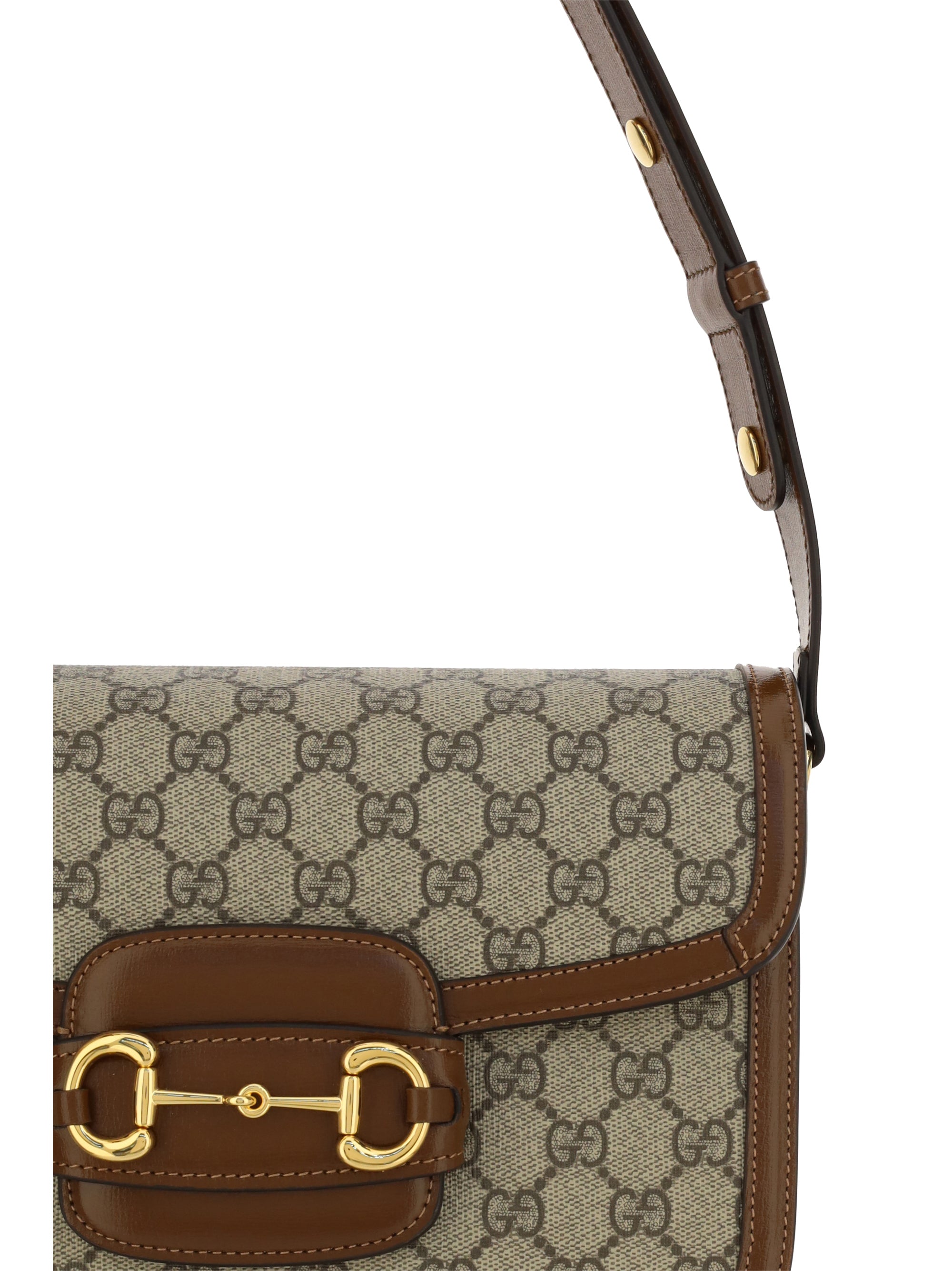 horsebit shoulder bag
