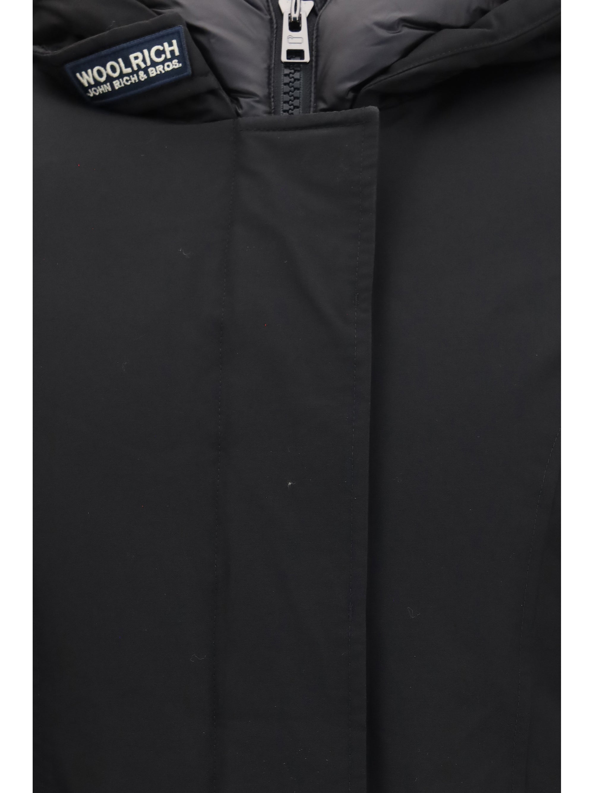 hooded padded arctic parka