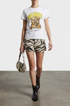 b-kat shoulder bag in leather-effect fabric