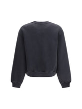ALEXANDER WANG M crystal hotfix logo sweatshirt