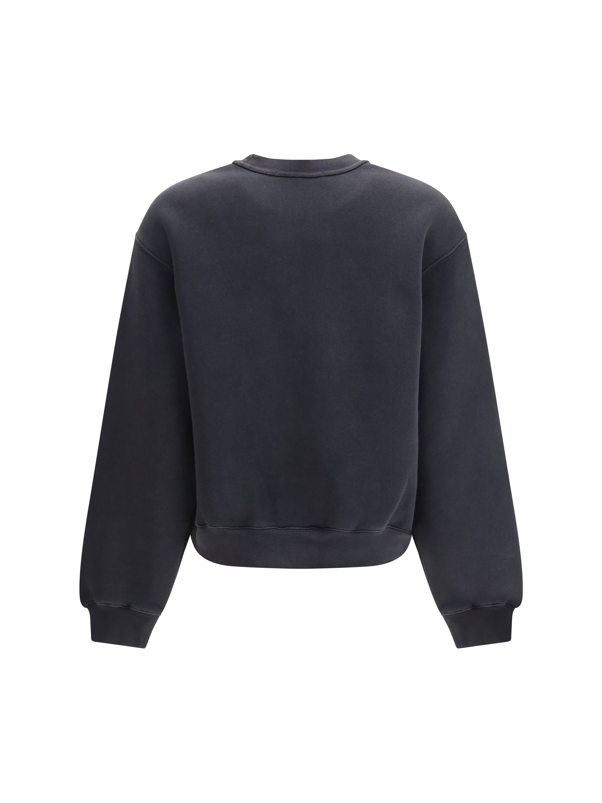 ALEXANDER WANG M crystal hotfix logo sweatshirt
