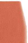 cashmere fabric long skirt