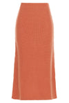 cashmere fabric long skirt