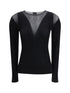 PINKO M long-sleeved top