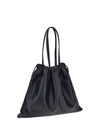 drawstring shoulder bag