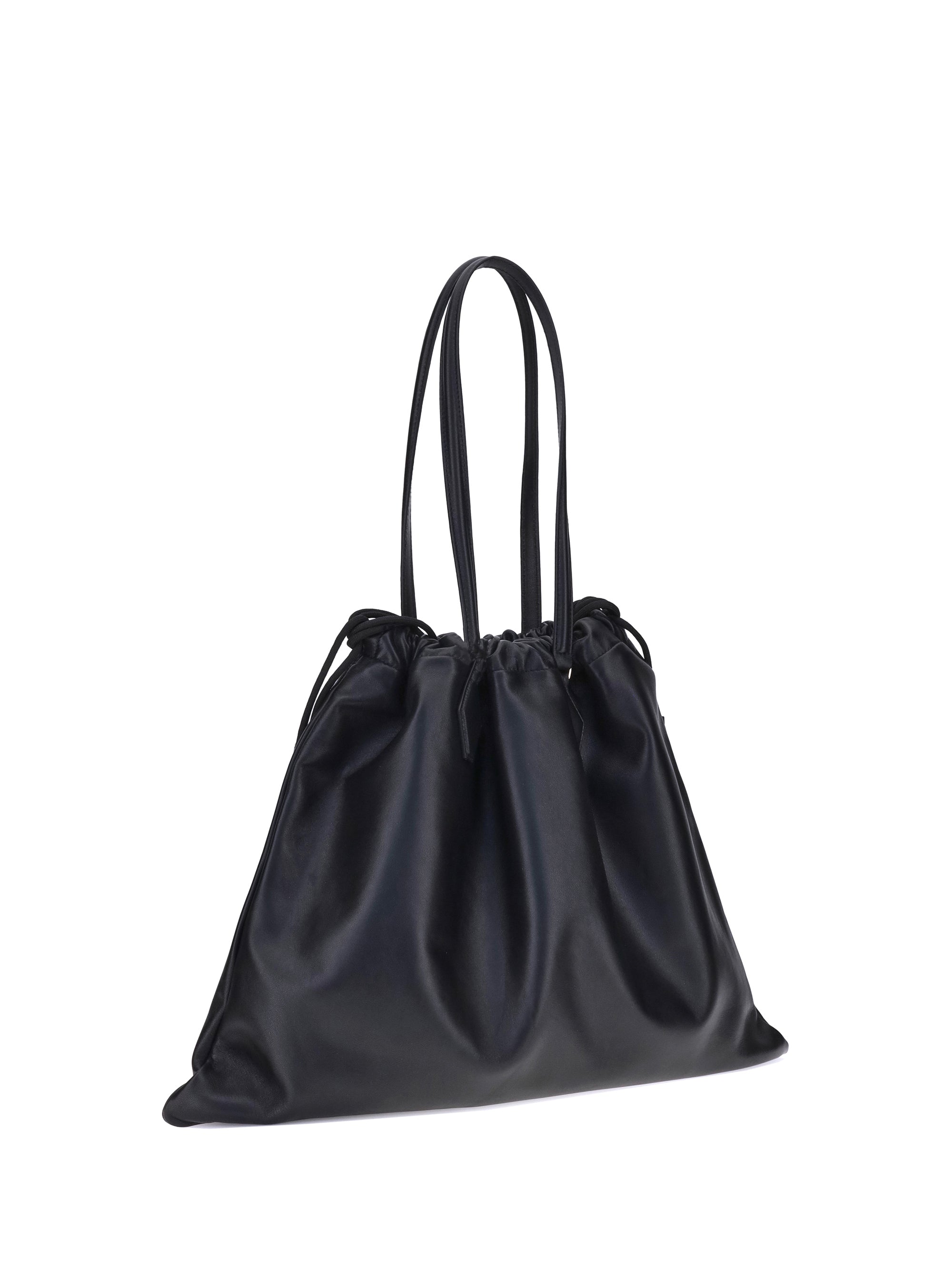 drawstring shoulder bag