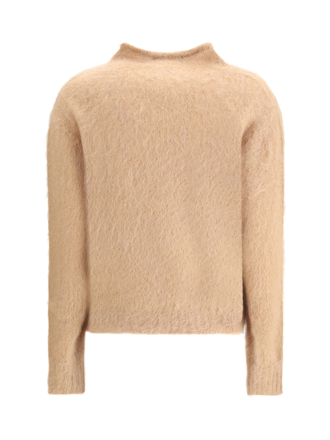 MAX MARA STUDIO L turtleneck sweater in brushed mohair-blend yarn