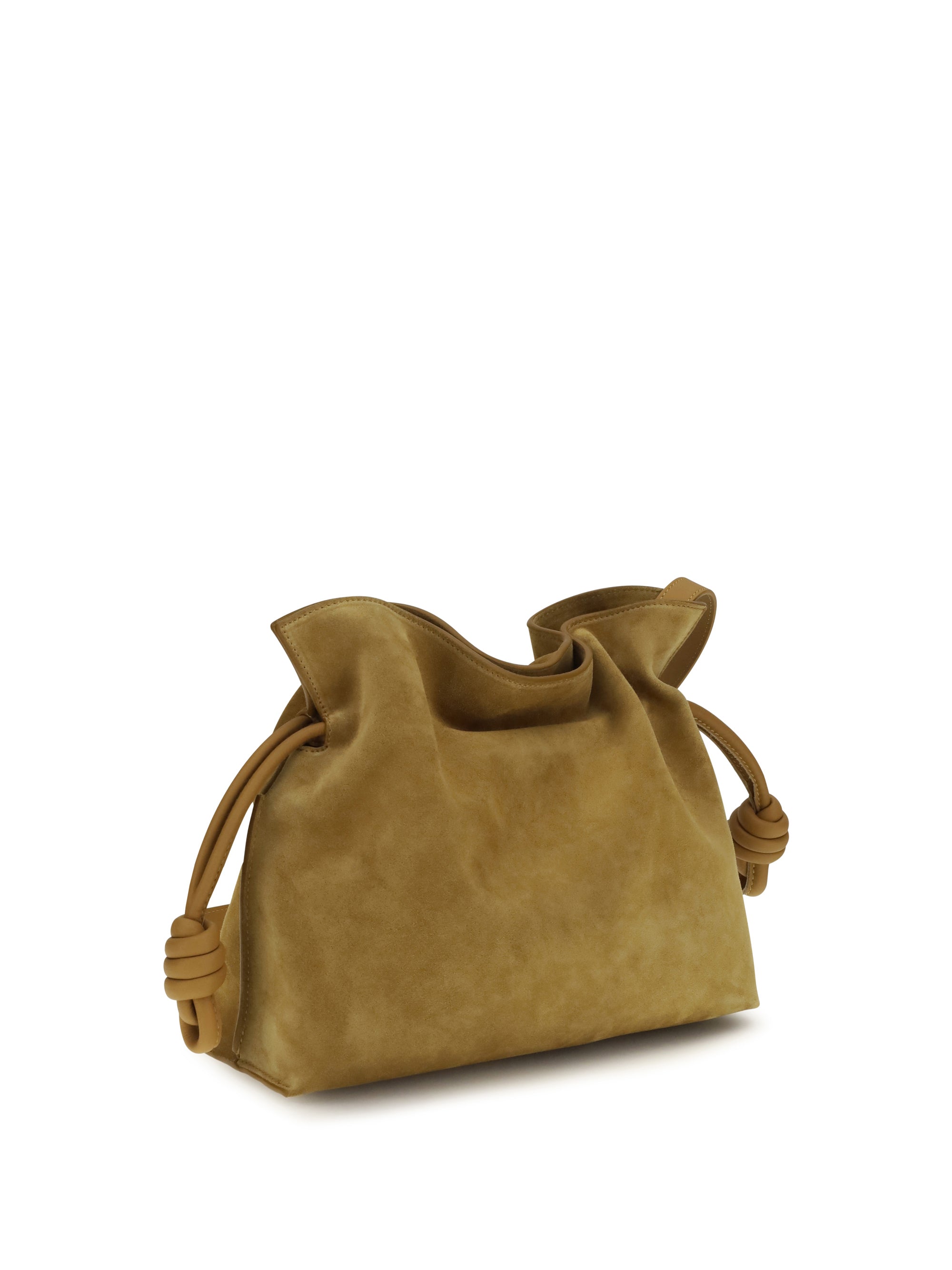 medium flamenco clutch suede handbag
