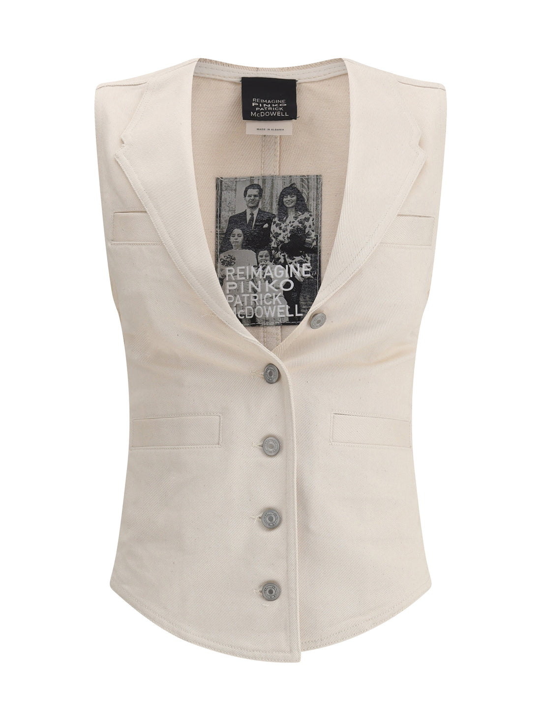 PINKO S denim vest