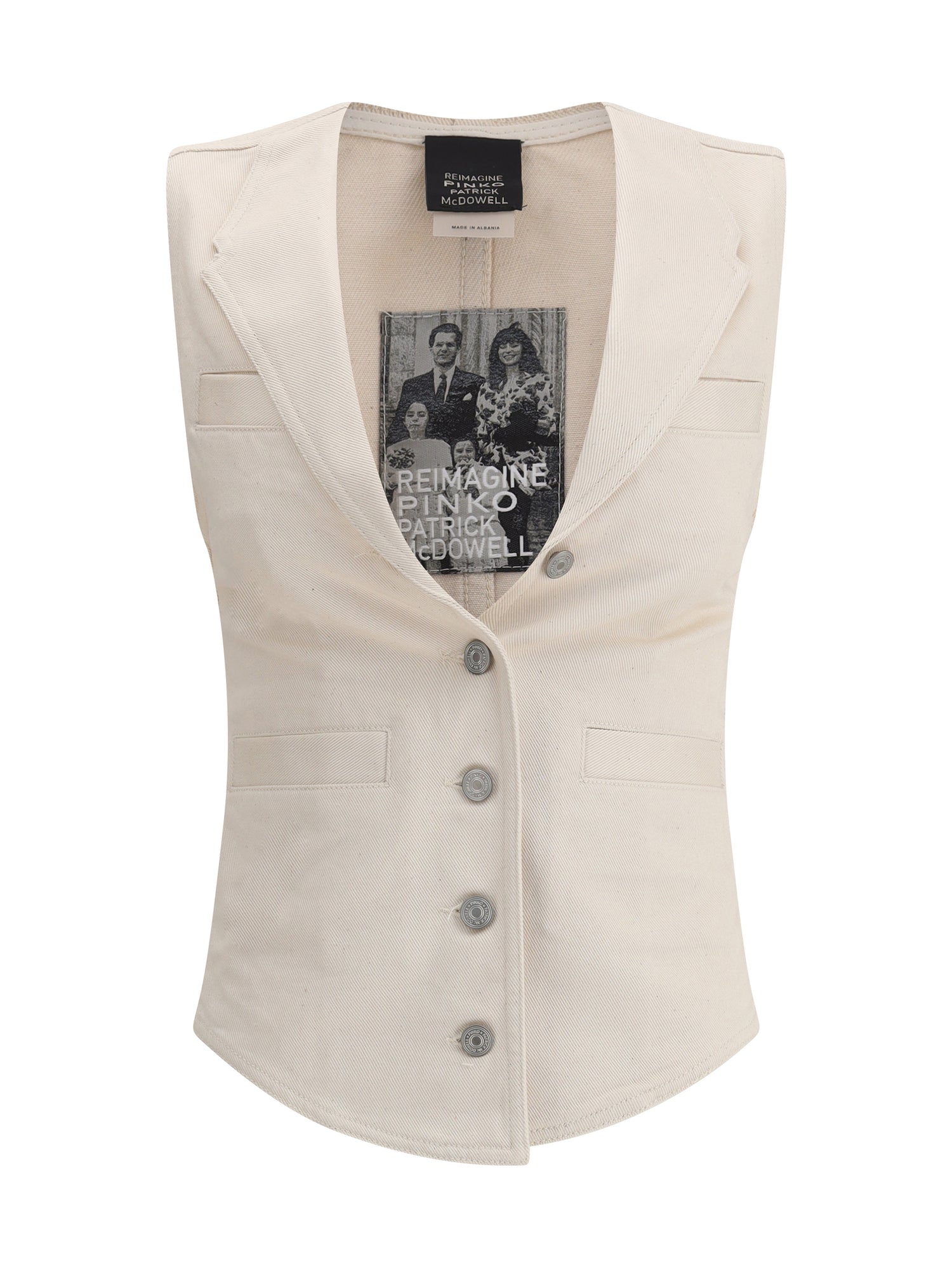 PINKO S denim vest