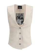 PINKO S denim vest