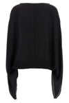 cristina blouse in crepe de chine