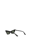 cat-eye sunglasses with pointed tips