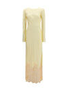 long viscose dress