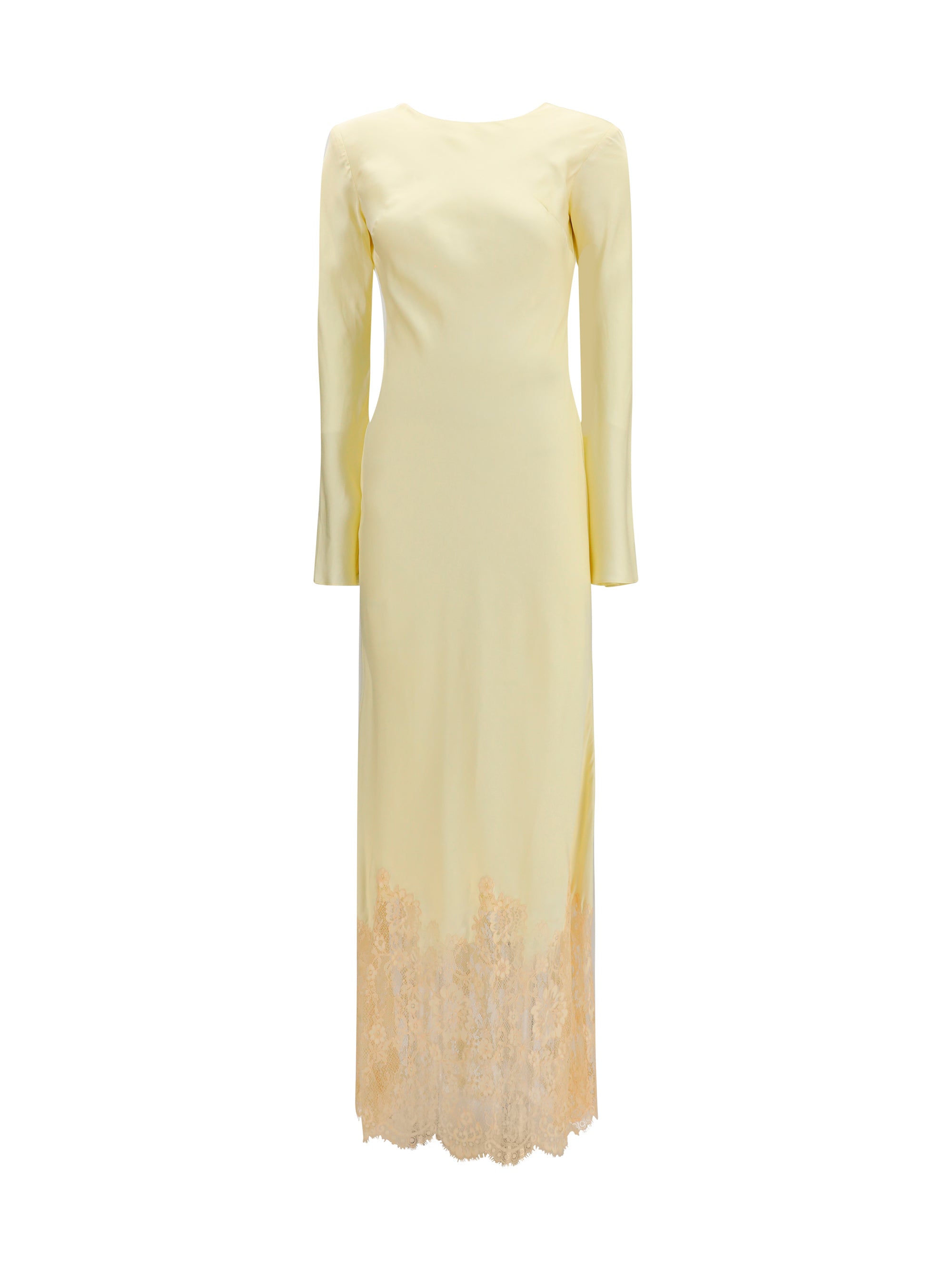 long viscose dress