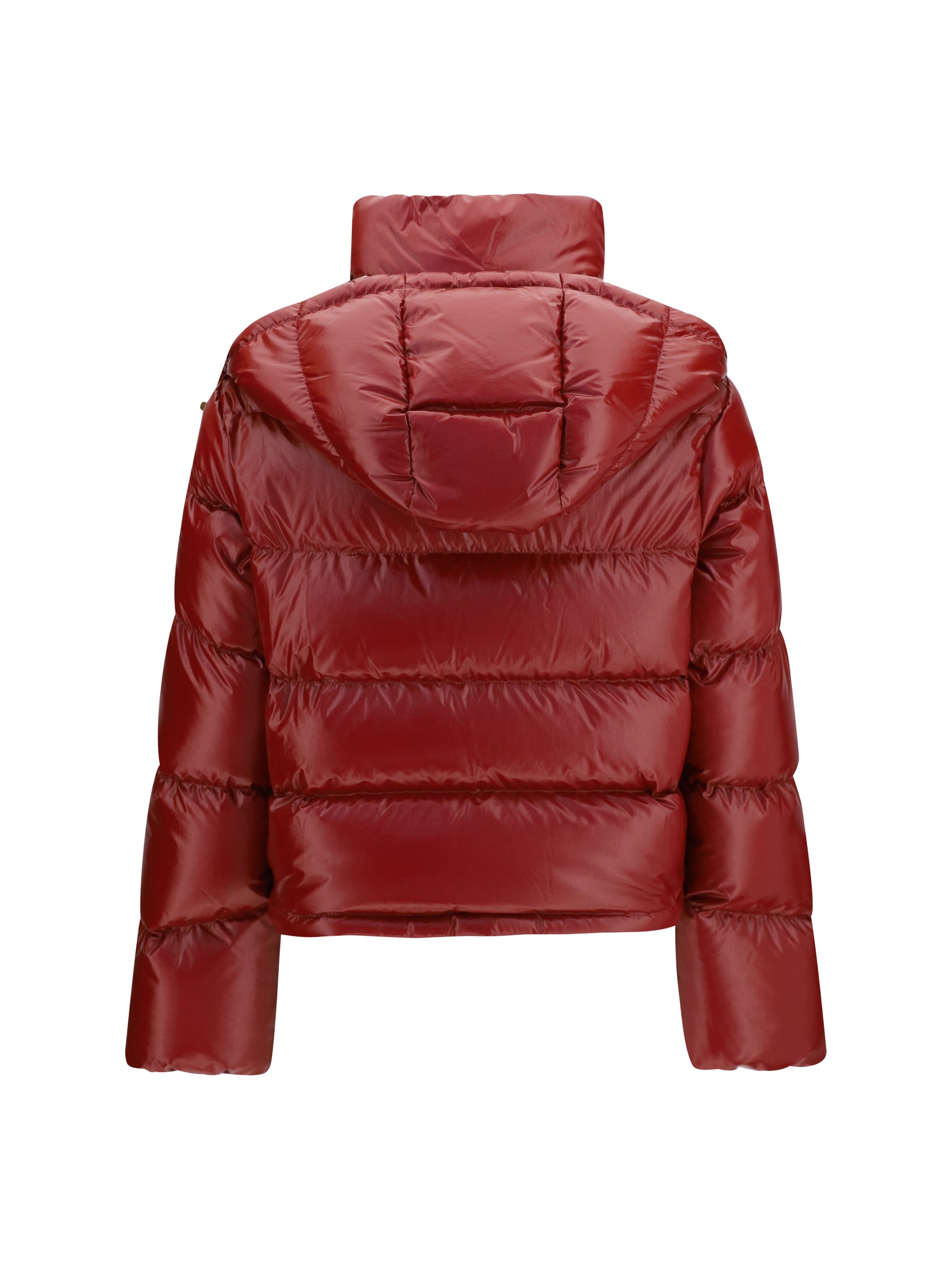 niveole short nylon down jacket