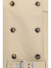 double-breasted belted jacket