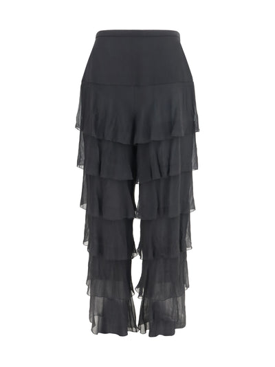 VALENTINO 46 baloon pants in georgette