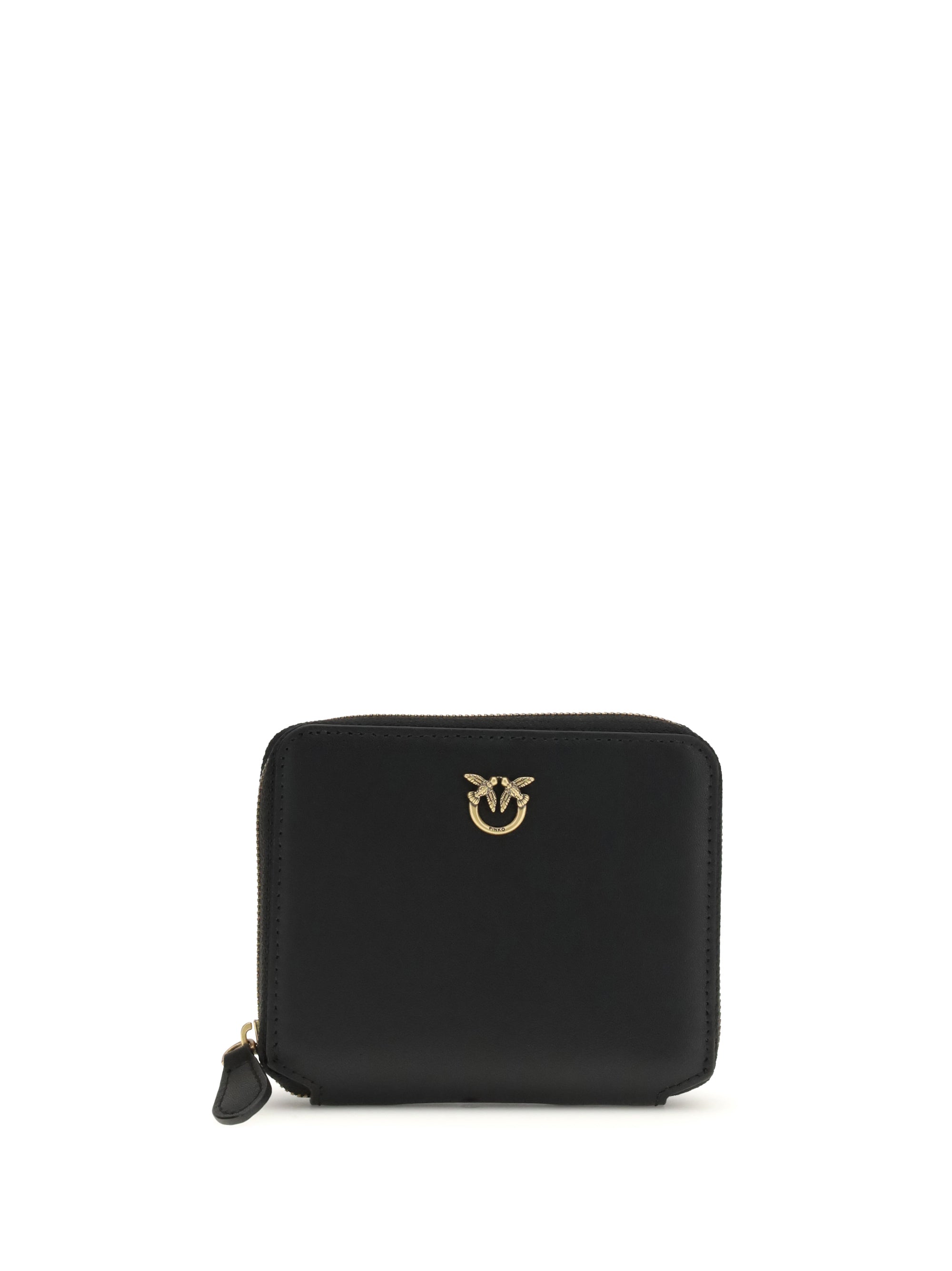 leather zip-around wallet