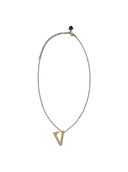 VERSACE OS v chain necklace