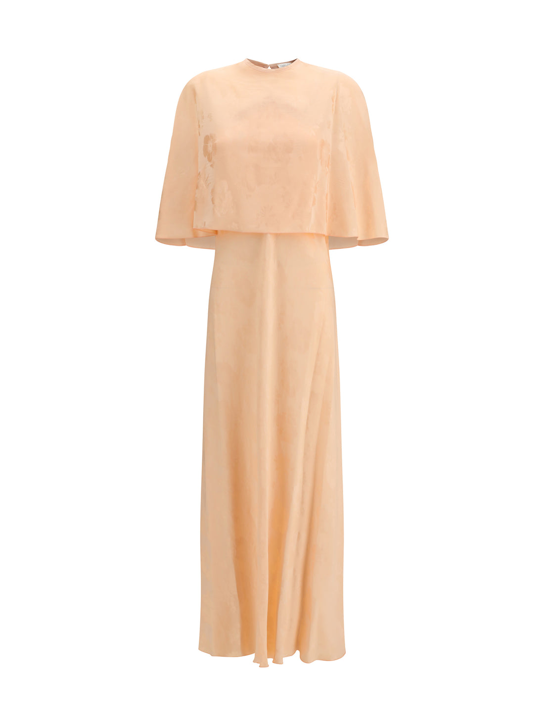 FORTE_FORTE 2 bouquet jacquard long dress