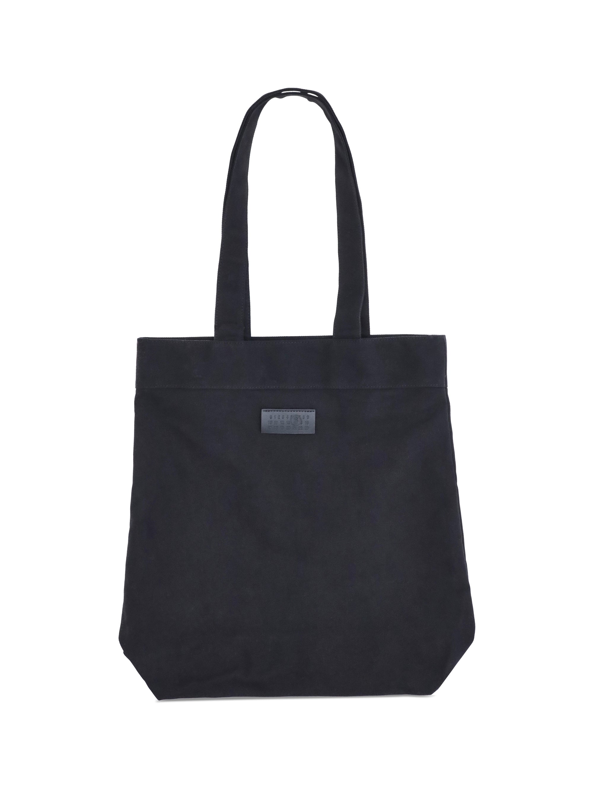 logoed tote bag