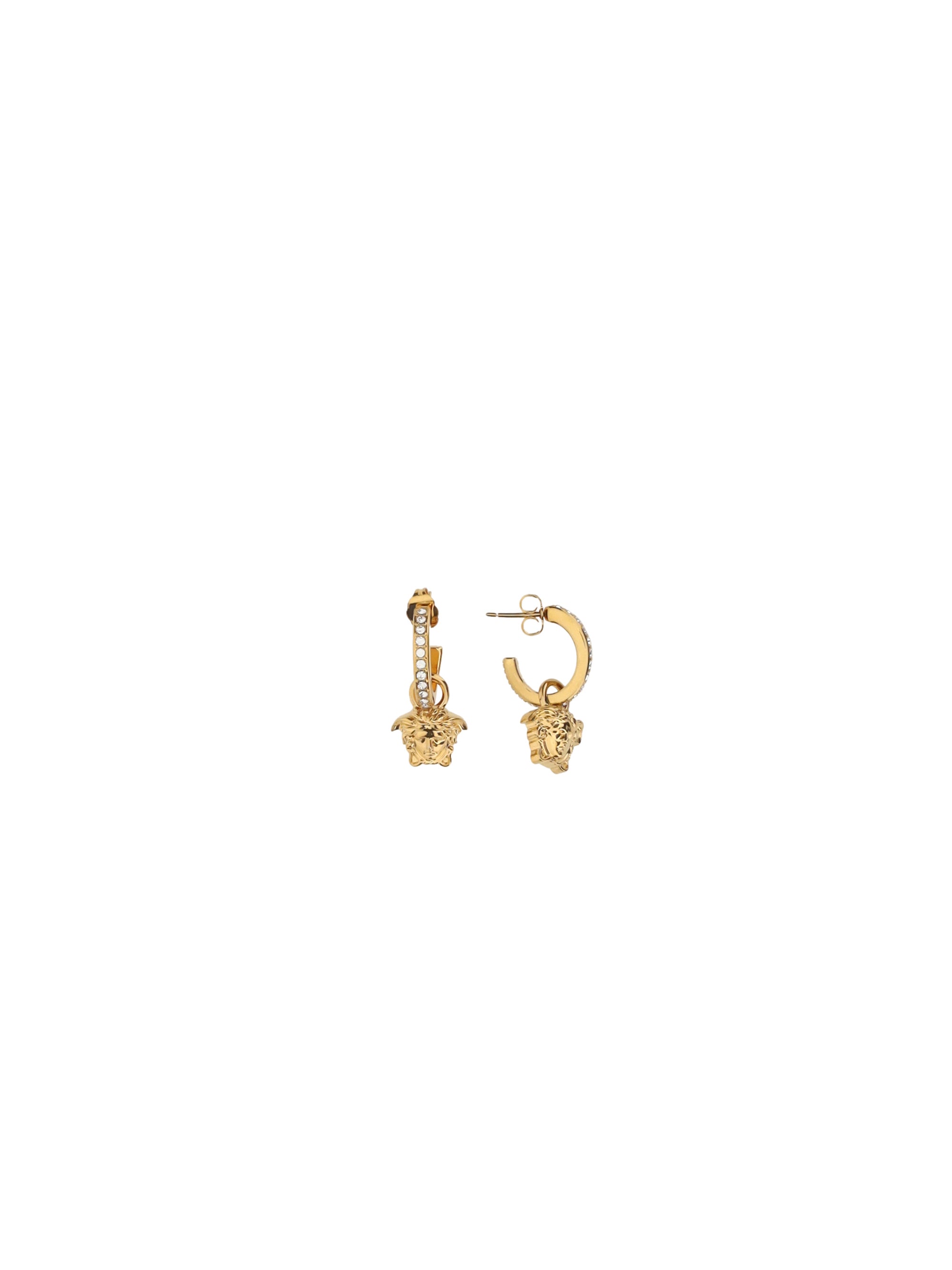 medusa head drop earrings