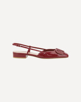 Valentino Garavani Vlogo Ballerinas Red