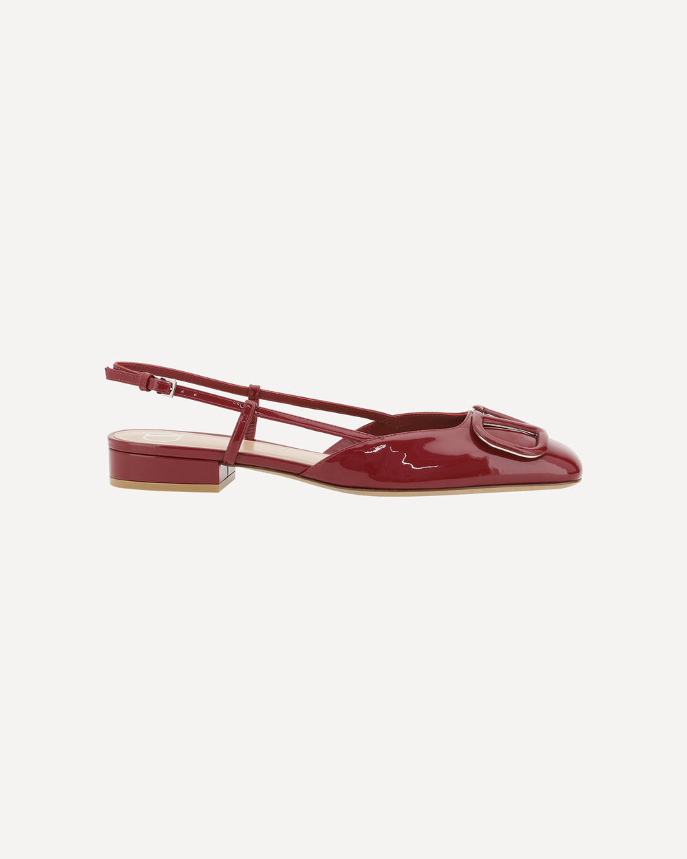 Valentino Garavani Vlogo Ballerinas Red