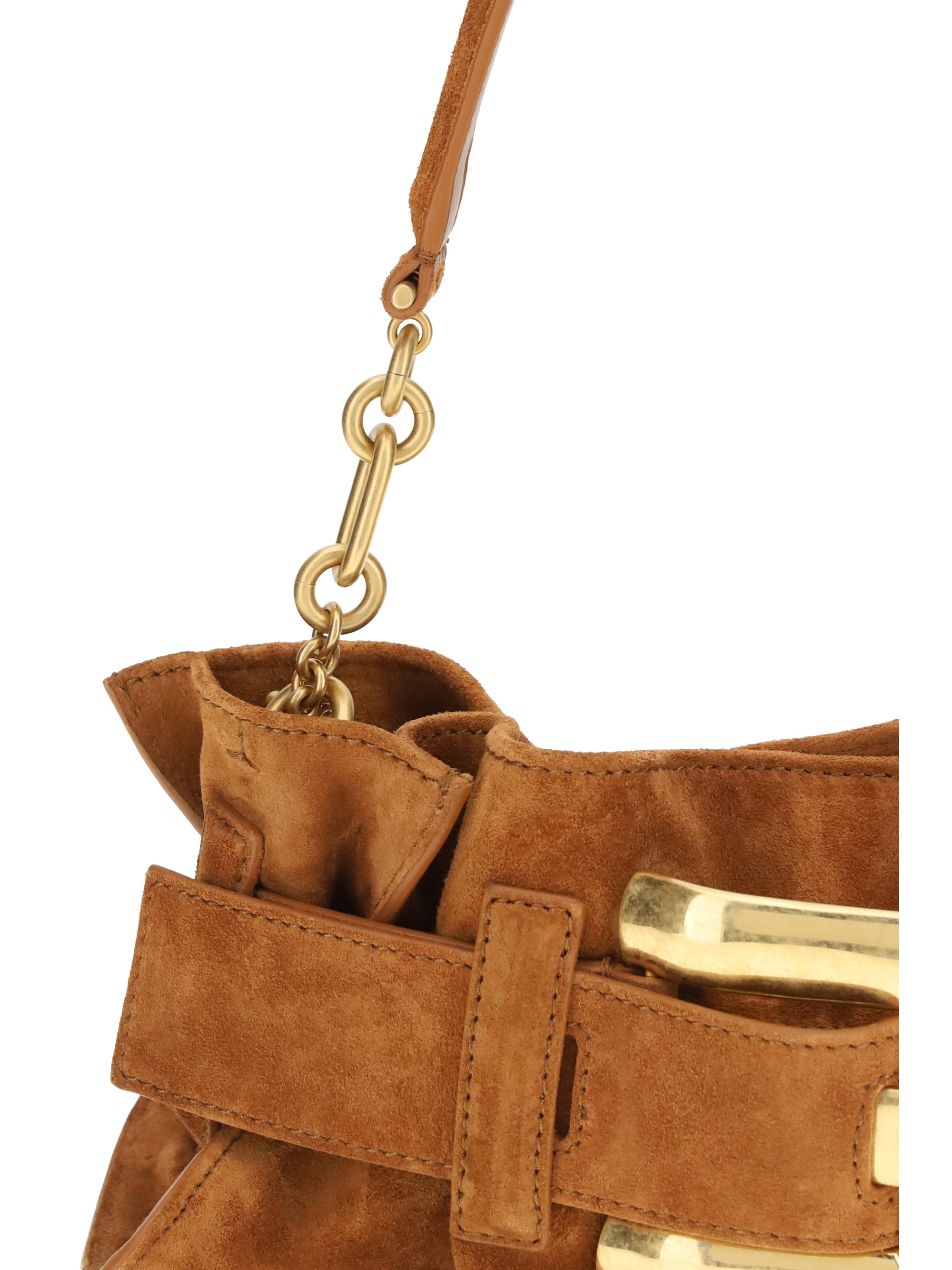 anthem mini bag in suede leather