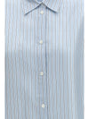 oversized striped shirt