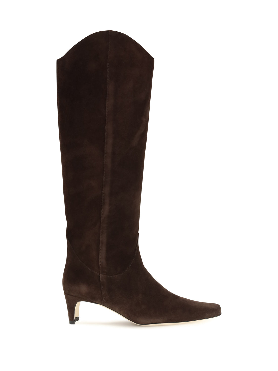 STAUD 36 wally western suede tall boots