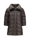 midi down jacket