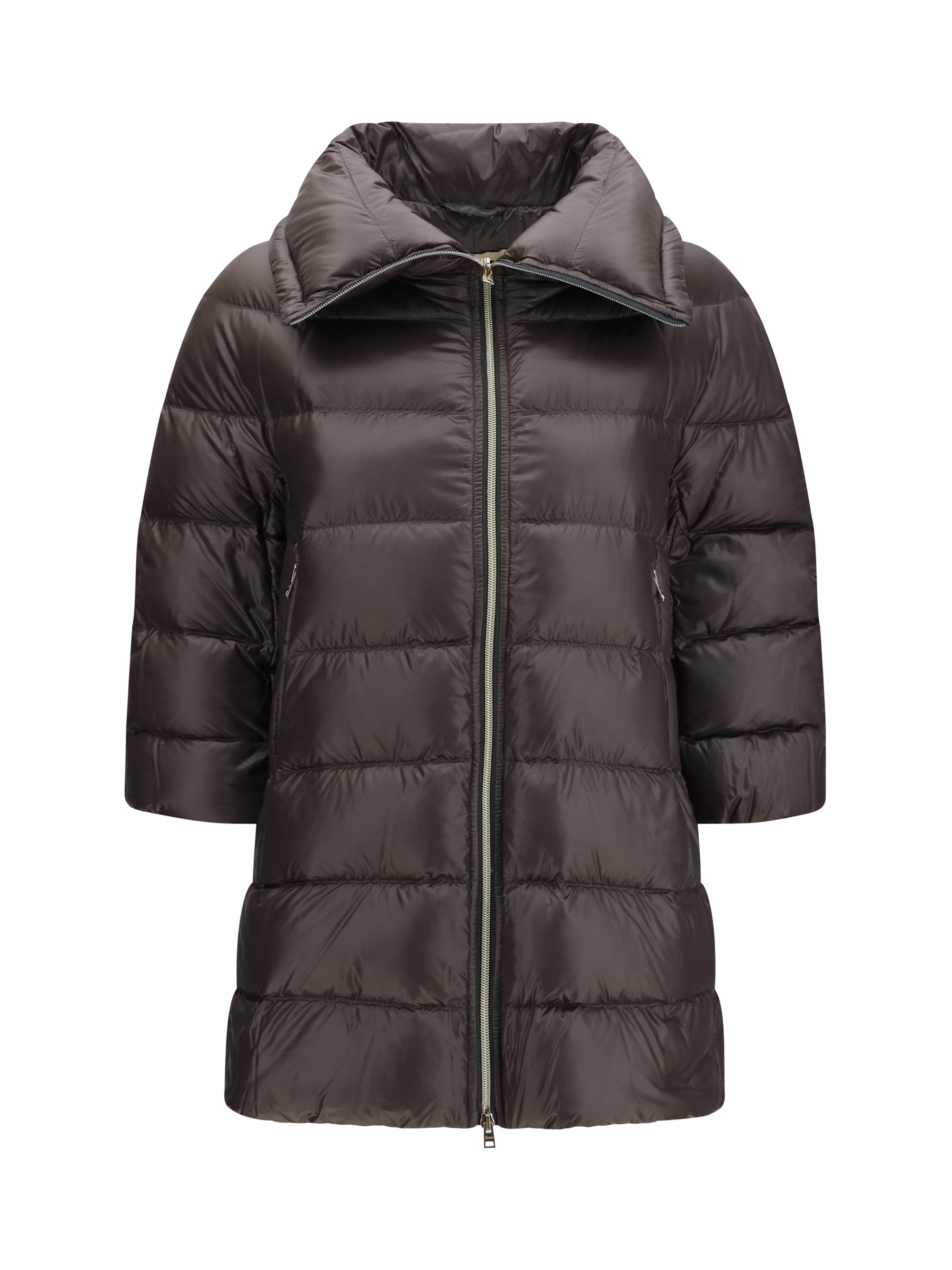 midi down jacket