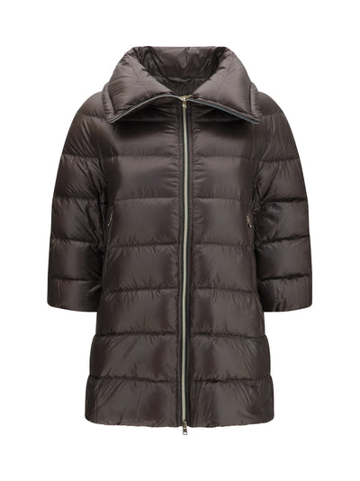 midi down jacket