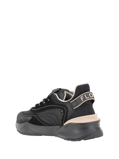 logoed sneakers