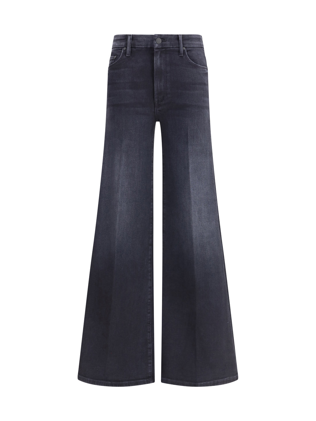 MOTHER DENIM 24 wide leg stretch cotton jeans