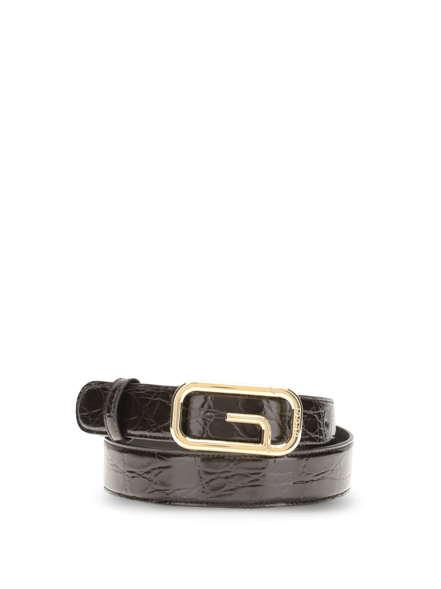 GUCCI 75 reversible belt featuring a g square buckle 