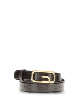 GUCCI 75 reversible belt featuring a g square buckle 