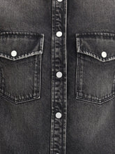 JACOB COHEN 42 western shirt in cotton and lyocell denim