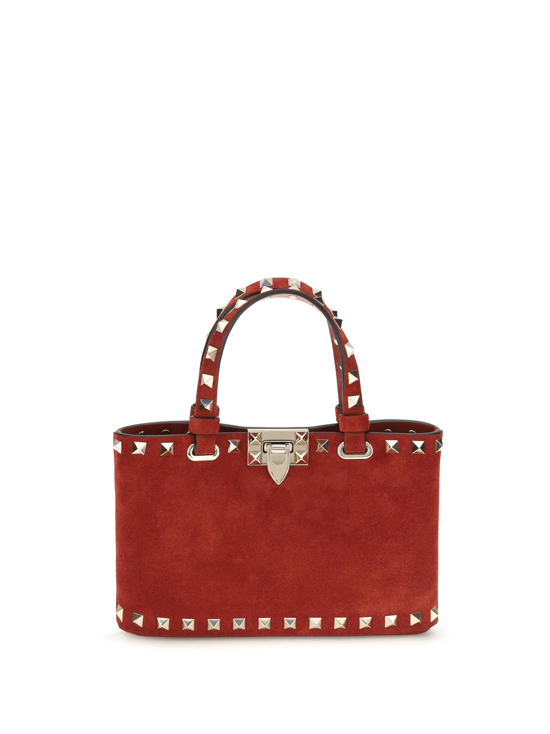 VALENTINO GARAVANI OS suede rockstud mini handbag