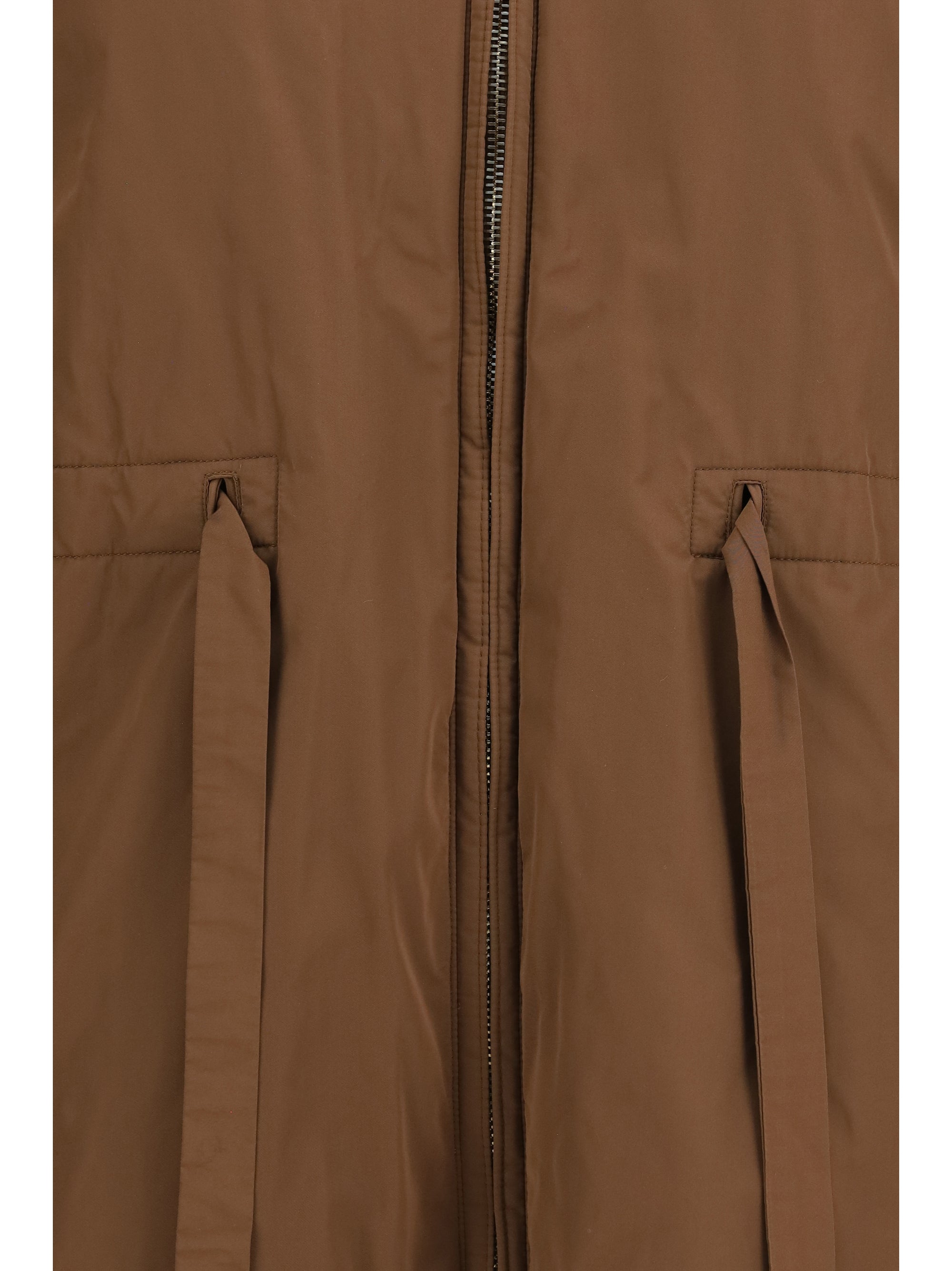 reversible padded parka in radzmir and water repellent canvas