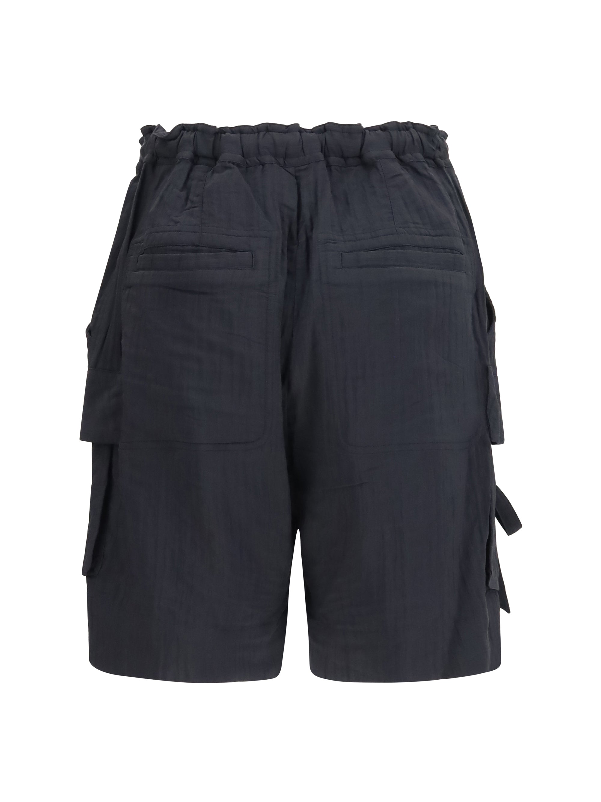 viscose and cotton shorts