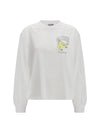 long-sleeve t-shirt with cherries print