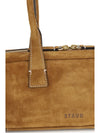 dude suede shoulder bag