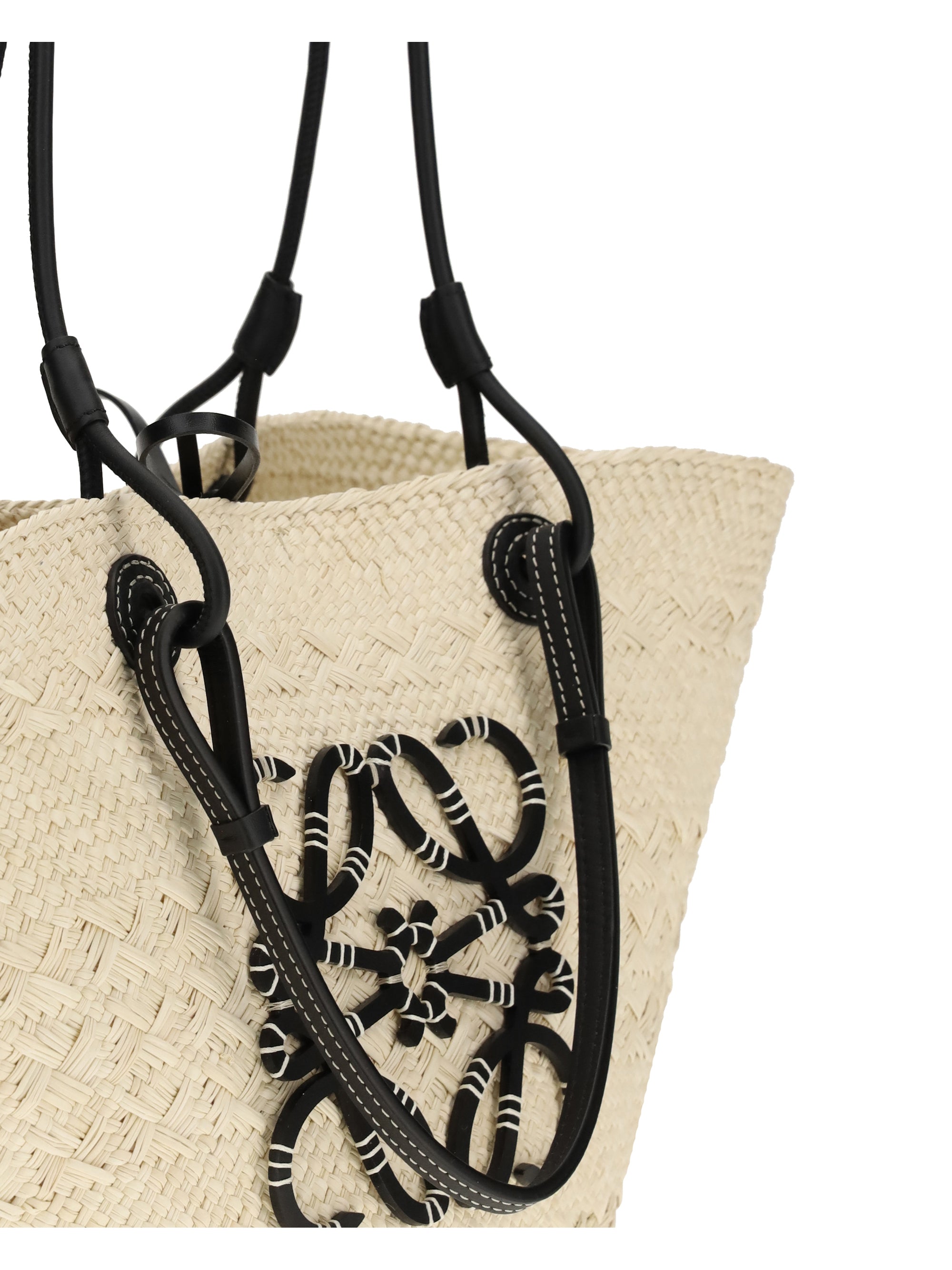 LOEWE OS anagram basket shoulder bag