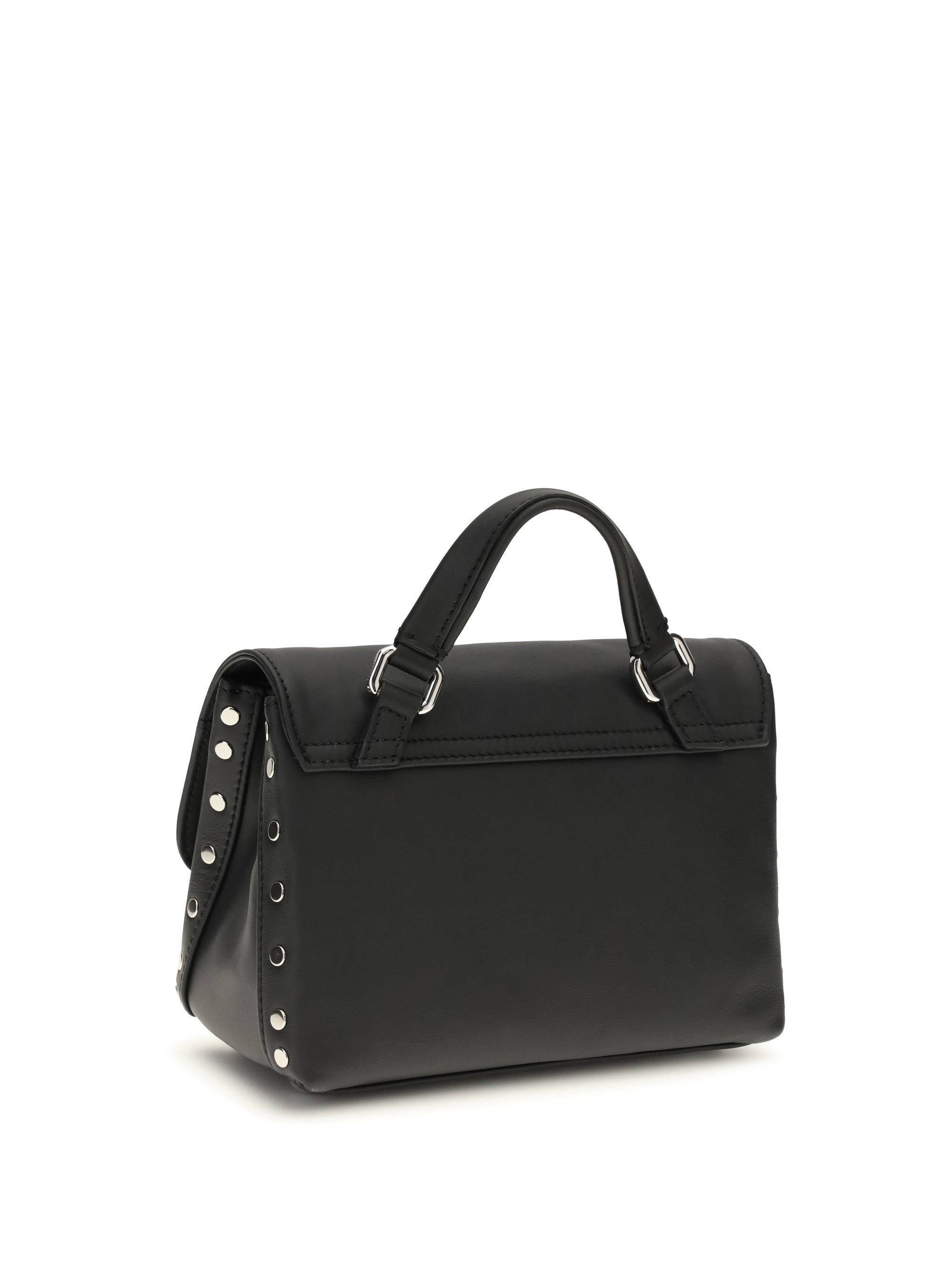 saeta baby leather postina handbag