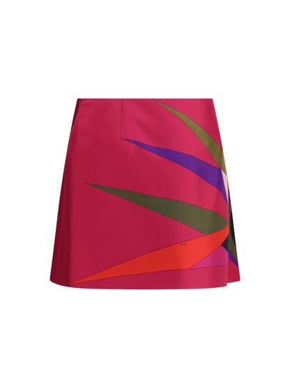 PUCCI 40 silk skirt 