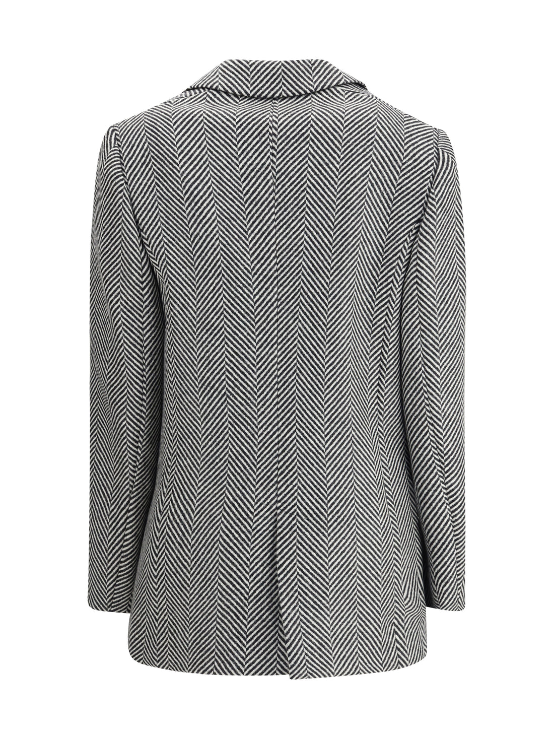 FORTE_FORTE I chic chevron wool jacket